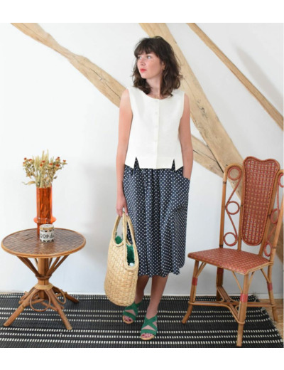 Singulière par Cousette – PatronJupe "Jupette" du XS au XXXL