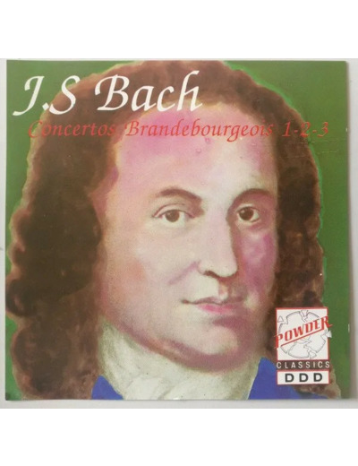 Cd J.S. Bach - Concertos Brandebourgeois 1 - 2 - 3 (1990)