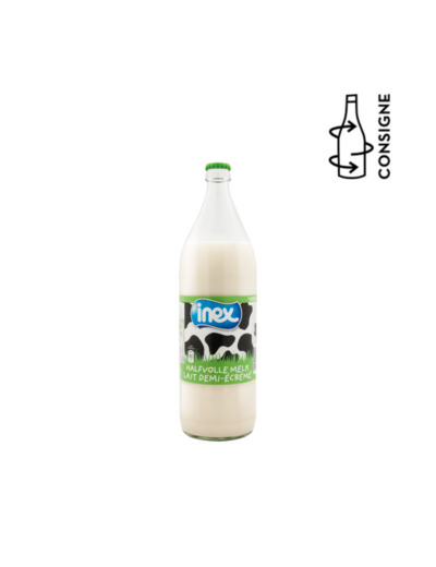 Lait demi-écrémé Inex 1L Consigné x 1