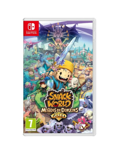 Jeu Switch Snack World Mordus de Donjons Edition Gold