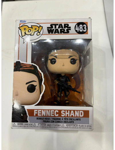 Figurine Funko Pop! N° 483 - Star Wars - The Mandolorian - Fennec Shand W/ Arme
