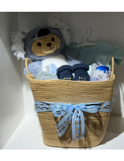 Panier naissance doux câlin