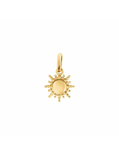 Pendentif Gigi Clozeau Soleil en or jaune