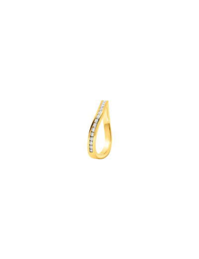 Bague Murat Seine en argent doré à l'or et oxyde de zirconium