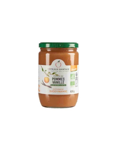 Purée pomme vanille 630g x 1