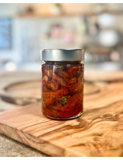 Pomodorini secchi, tomates séchées en huile d’olive
