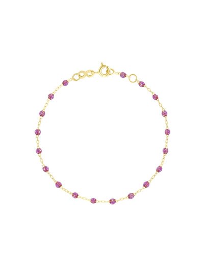 Bracelet Gigi Clozeau Classique en or jaune et résine galaxy, 19cm