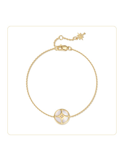 Bracelet Monnaie Blanc