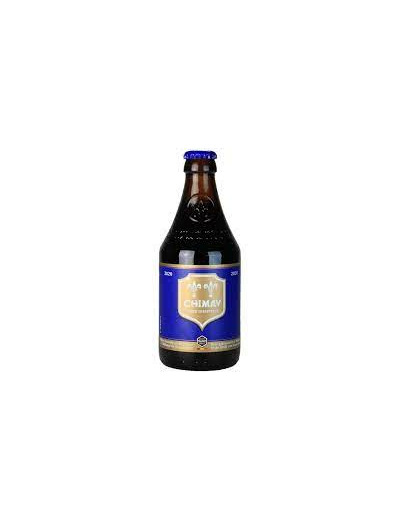 Bière CHIMAY Bleue Trappiste brune belge
