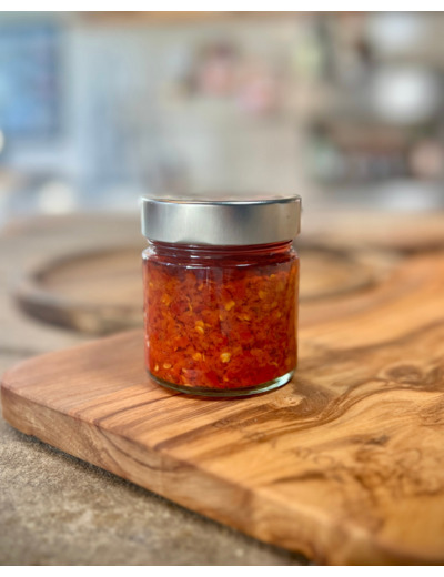 Piments piquants en huile d’olive