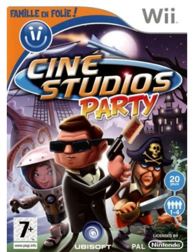 Jeu Wii Famille en folie - Ciné studios party