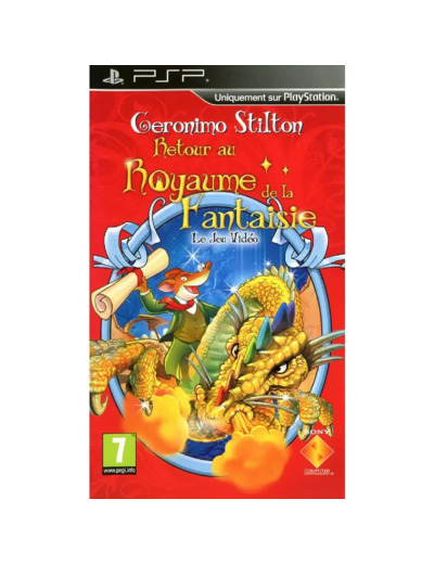 Jeu Sony Psp Geronimo Stilton le Royaume de la Fantaisie