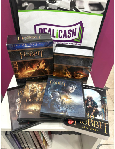 Blu-Ray Coffret - Trilogie Le Hobbit + Livre - Edition Spéciale - De Peter Jackson avec Martin Freeman