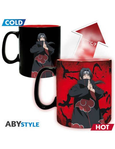 [MUG] NARUTO SHIPPUDEN - Mug Heat Change - 460 ml -Kakashi/Itachi