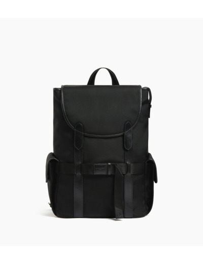 Sac à dos à rabat Noah en toile nylon