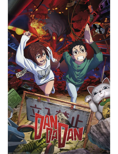 [POSTER]  DAN DA DAN Poster Key art Momo & Okarun (91,5 x 61 cm)