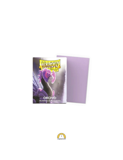 Sleeves Dragon Shield Matte Dual : Orchid