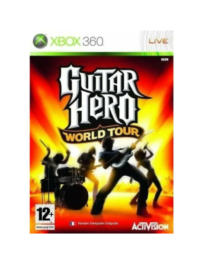 Jeu XBox 360 Guitar Hero -  World Tour