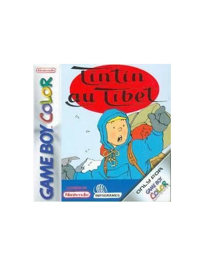 Jeu GBC Tintin Au Tibet Game Boy Color