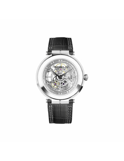 Montre HERBELIN Newport Slim Mechanical Skeleton
