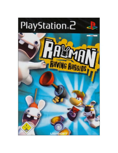 Jeu Ps2 Rayman Raving Rabbids