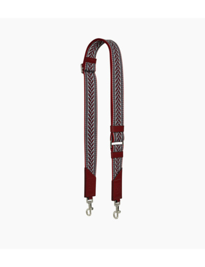 Bandoulière à rayures ajustable