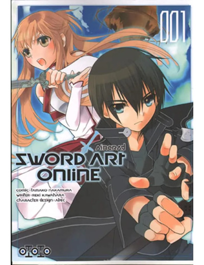 Livre Sword Art Online Aincrad Tome 1