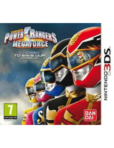 Jeu 3DS Power Rangers Megaforce
