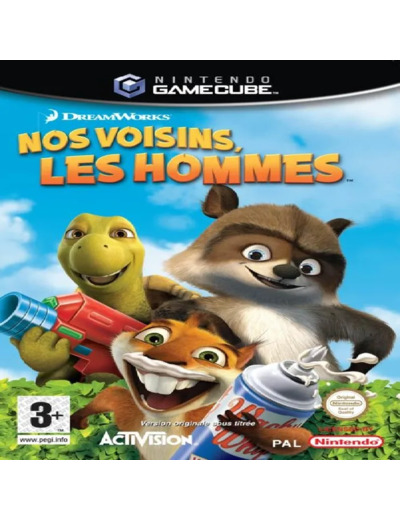 Jeu Game Cube Gc Nos Voisins, les Hommes (over The Hedge)