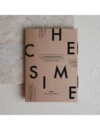 Atelier Brunette – Patron Couture La Chemise Boyish de 34 au 50