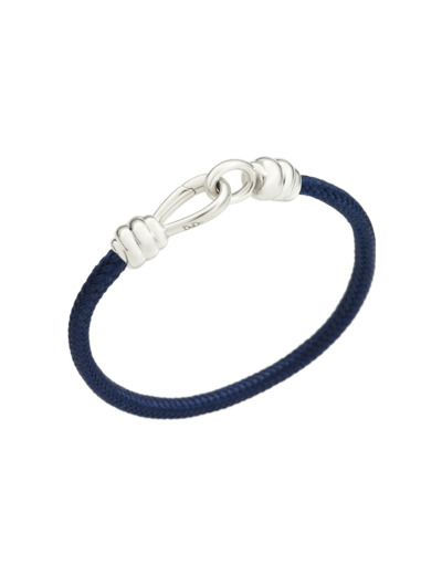 Bracelet Dodo Nodo en coton et argent