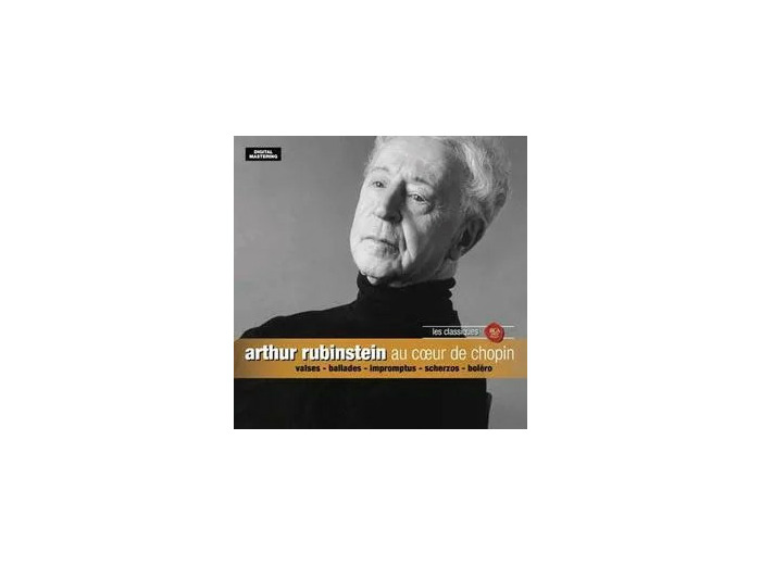 Cd Au coeur de Chopin - valses, ballades, impromptus, scherzos, boléro