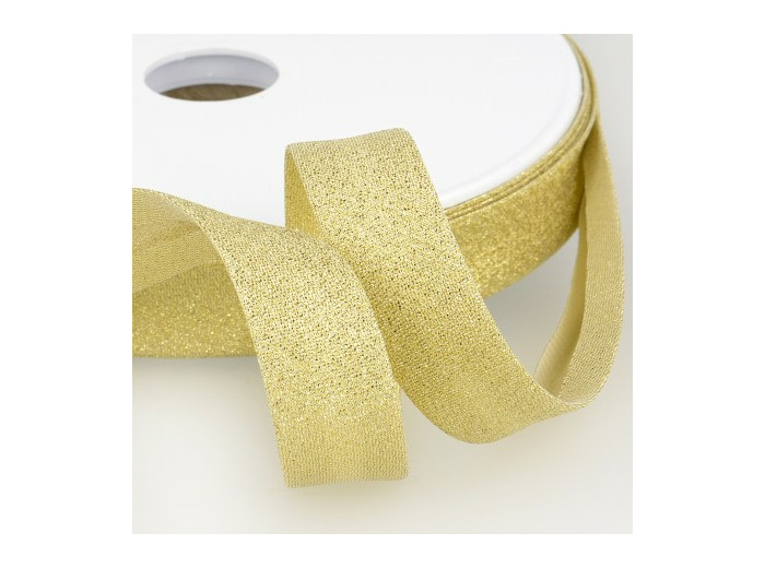 Sélection Coup de coudre - Biais Lamé Doré (20 mm)