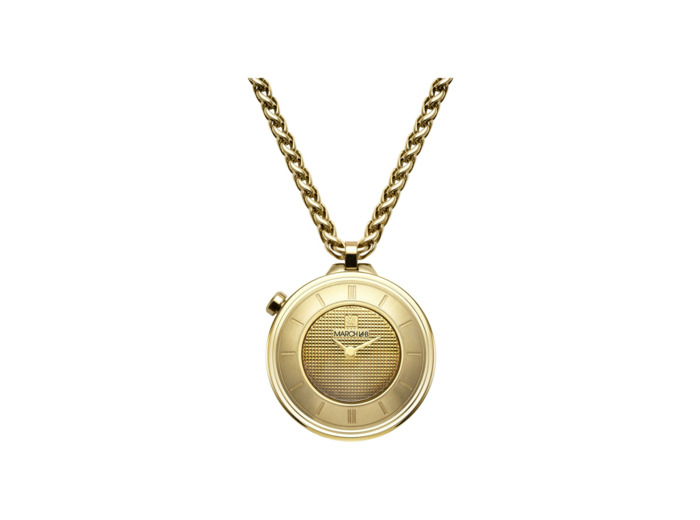 Montre sautoir MARCH LA.B LADY VOLANTE Electrique - Gold - Sautoir Doré