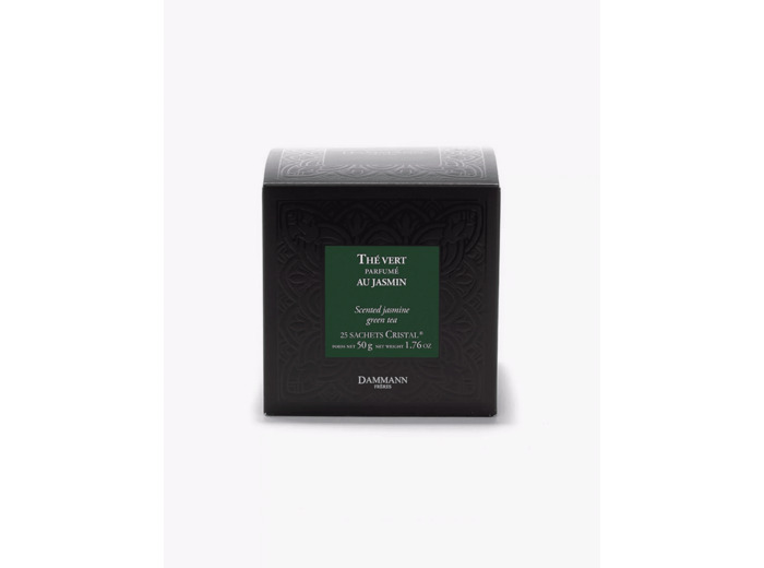 Thé vert au Jasmin 25 sachets Cristal