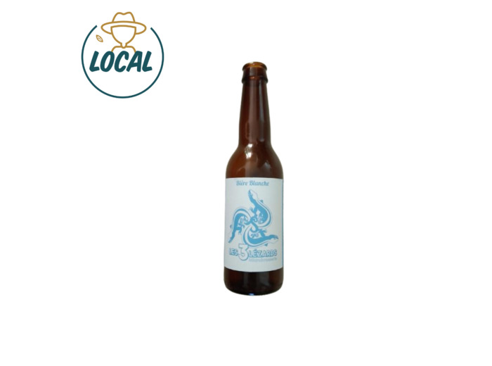Bière blanche locale - 3 lézards
