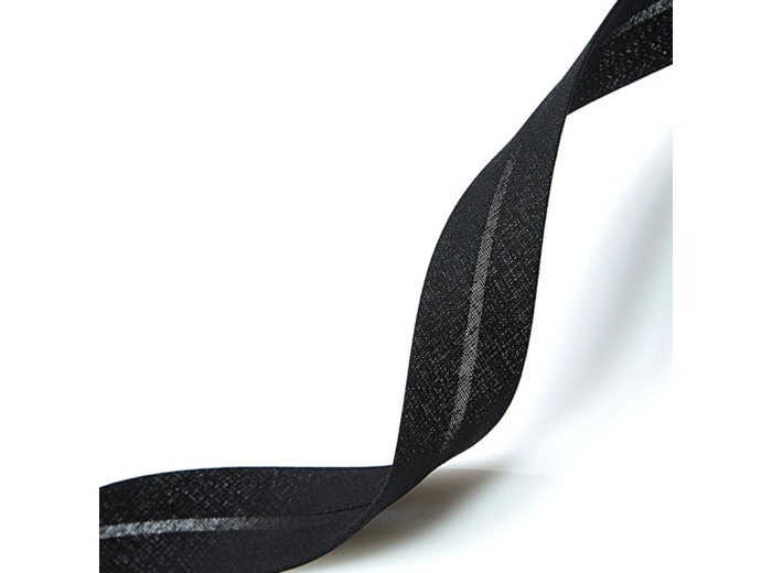 Sélection Coup de coudre - Biais Tous Textiles Coloris Noir (20 mm)