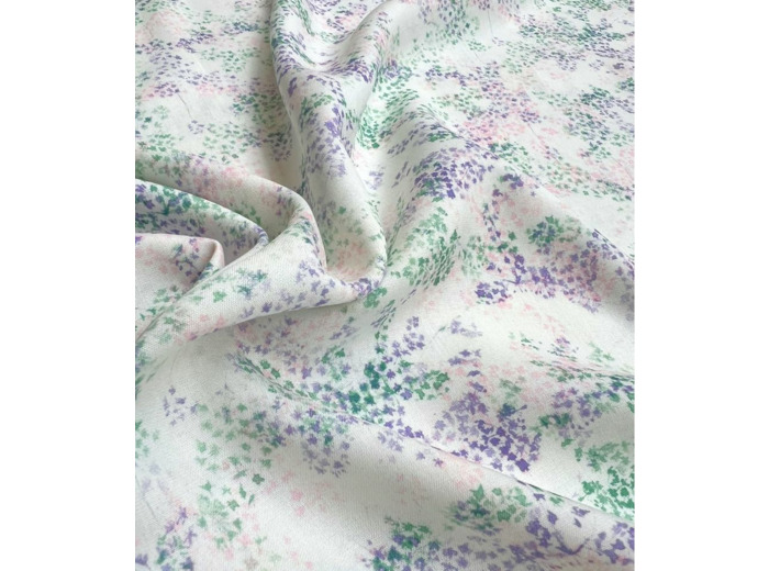 Singulière par Cousette - Tissu Viscose Imprimé "Sakura"