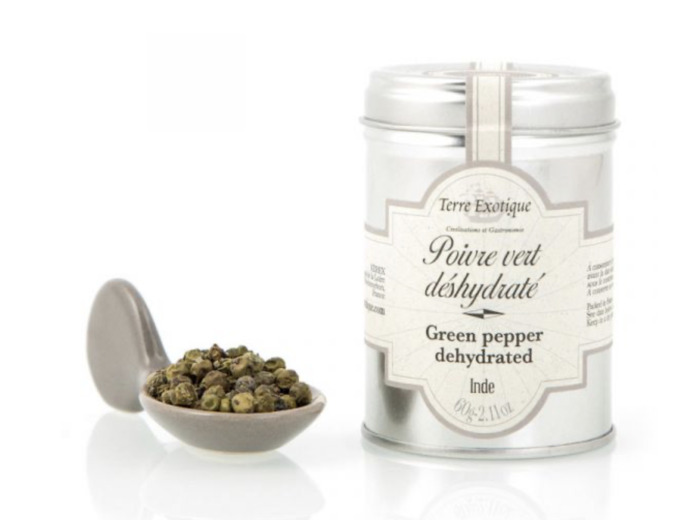 Poivre vert déshydratée