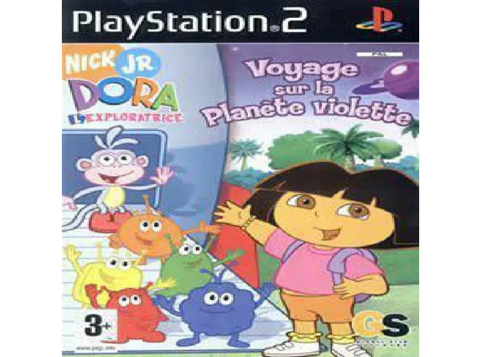 Jeu Ps2 Dora L'exploratrice Voyage Sur la Planete Violette Complet