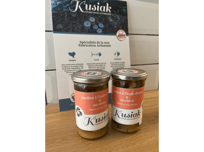 Sardine à l’huile d’olive et au citron