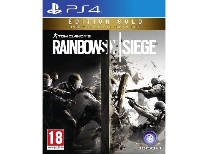 Jeu Ps4 Tom Clancy's Rainbow Six Siege Edition Gold