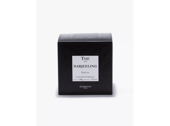 Thé noir Darjeeling 50 sachets Cristal