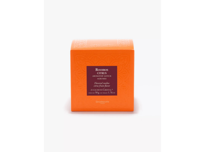 Rooibos Citrus 25 sachets Cristal