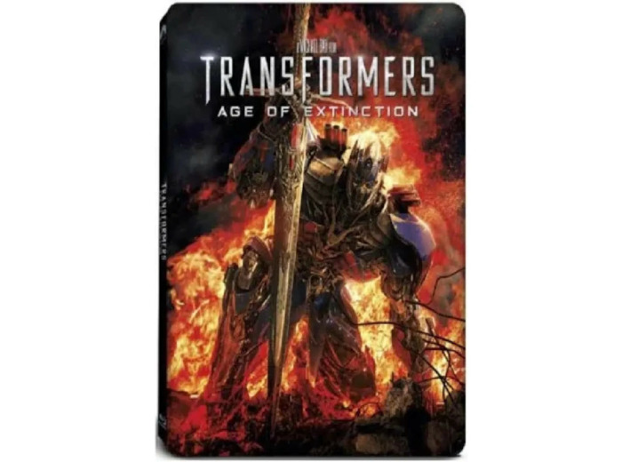 Blu-Ray Transformers 4, l'âge de l'extinction Combo Blu - Ray + DVD Steelbook