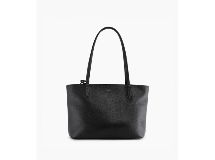 Petit sac cabas Louise en cuir grainé