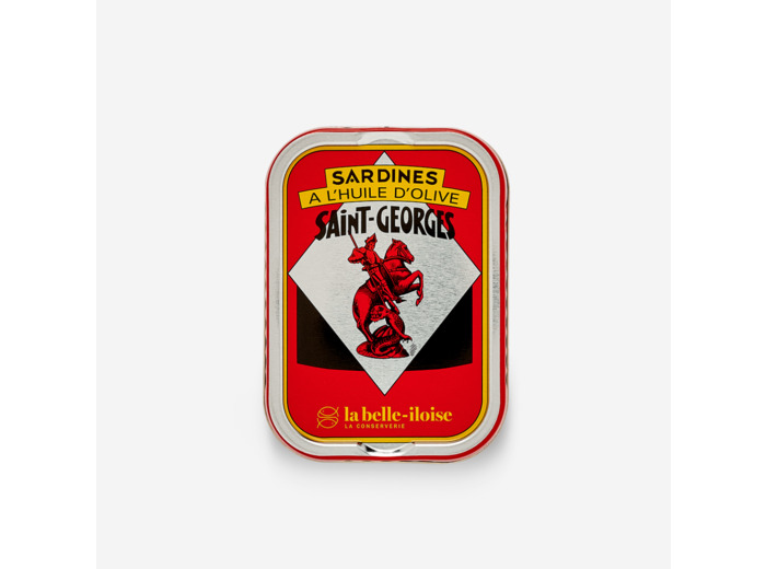 Sardines Saint-Georges à l'huile d'olive 115g