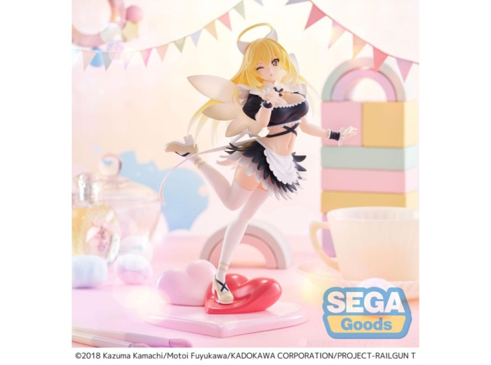 [FIGURINE] A Certain Scientific Railgun Misaki Shokuhou Fallen Angel Maid Luminasta