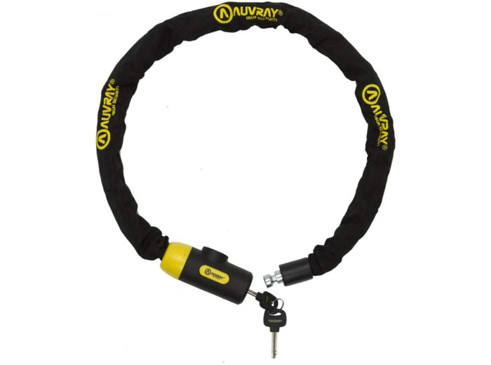 auvray ANTIVOL Chaine C-Bloc D. 8 en 100 CM Serrure INTEGREE