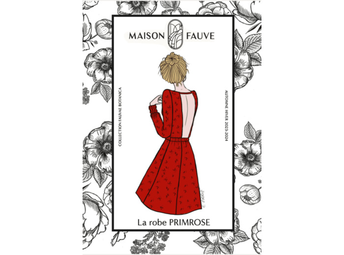 Maison Fauve - Patron Couture Robe "Primrose" du 34 au 52